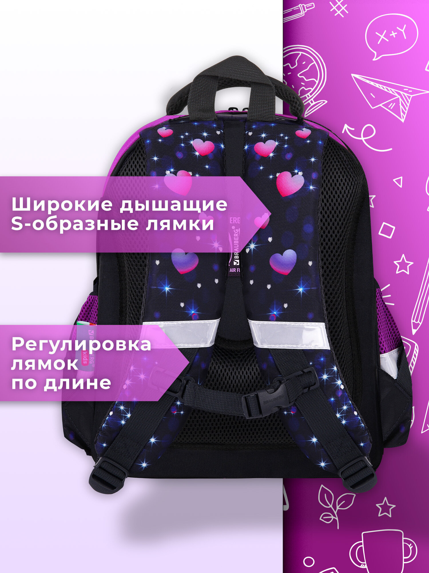 Рюкзак Brauberg сказочная лиса - фото 8