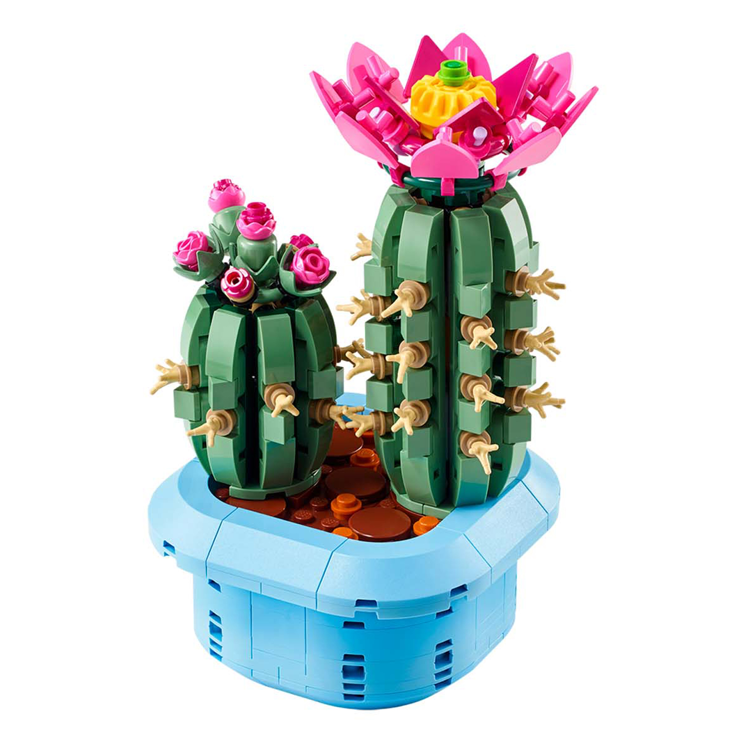 Конструктор LEGO Botanicals Цветущий кактус в горшке 482 дет. - фото 4