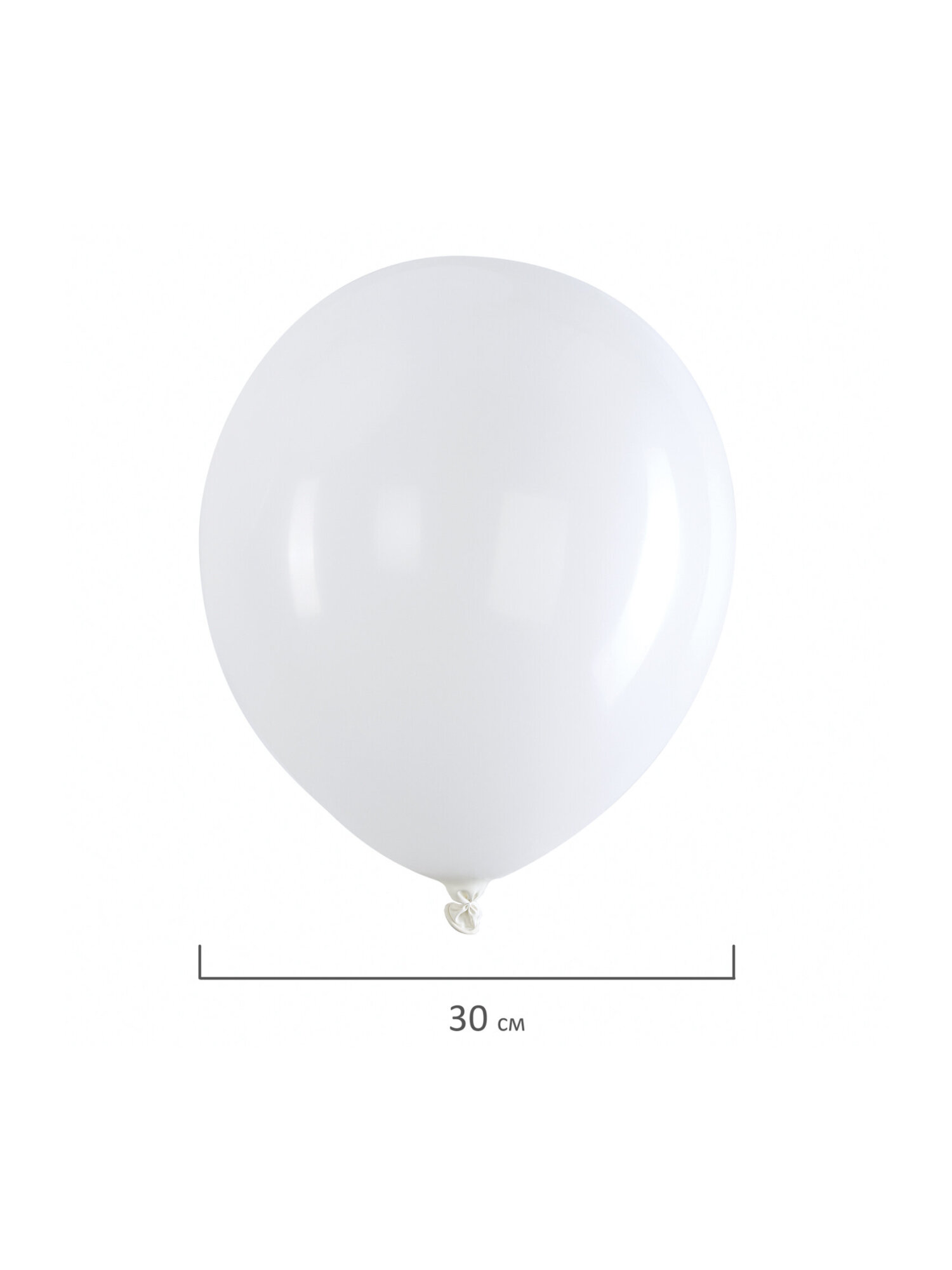 Шары воздушные Brauberg Набор 100 шт для фотозоны на день рождения белые - фото 6