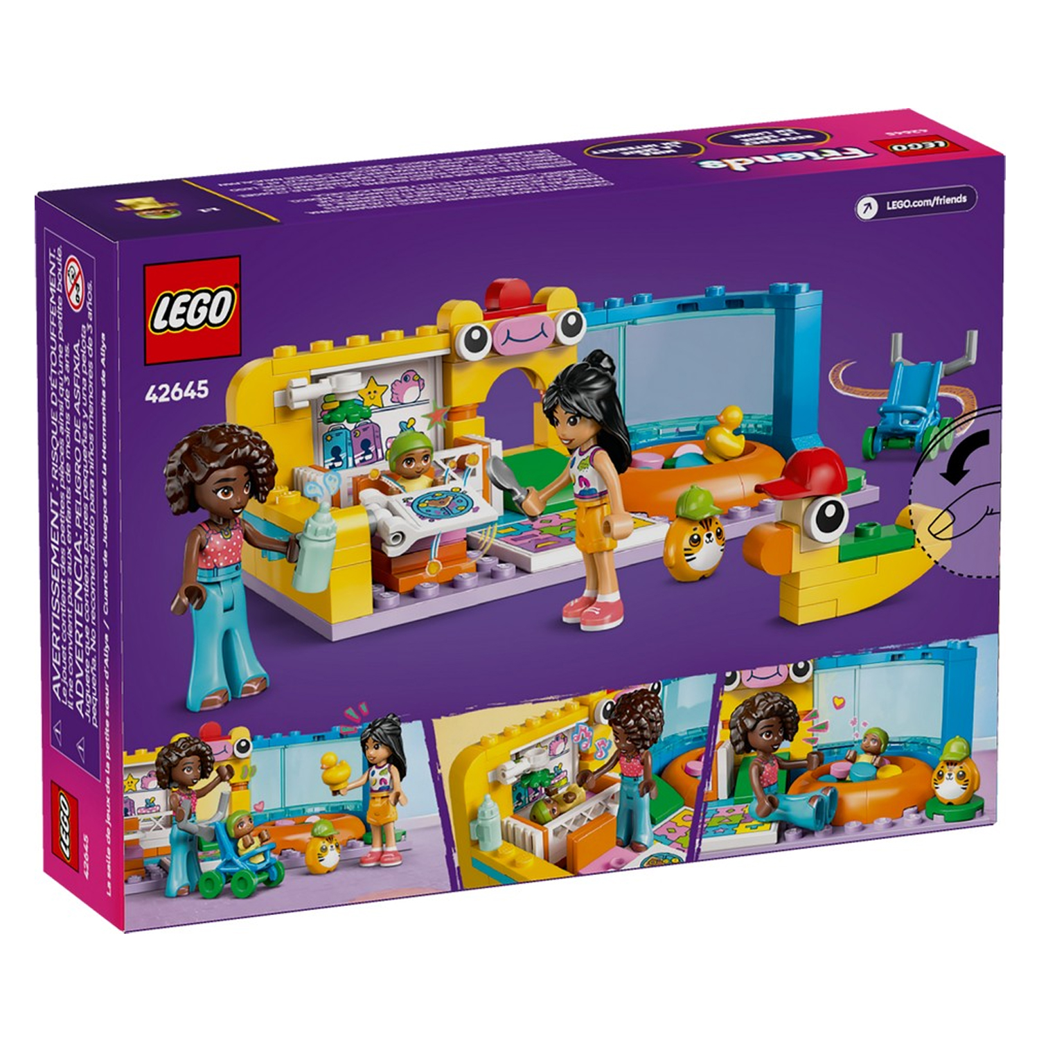 Конструктор LEGO Friends Игровая младшей сестры Алии блочный - фото 9