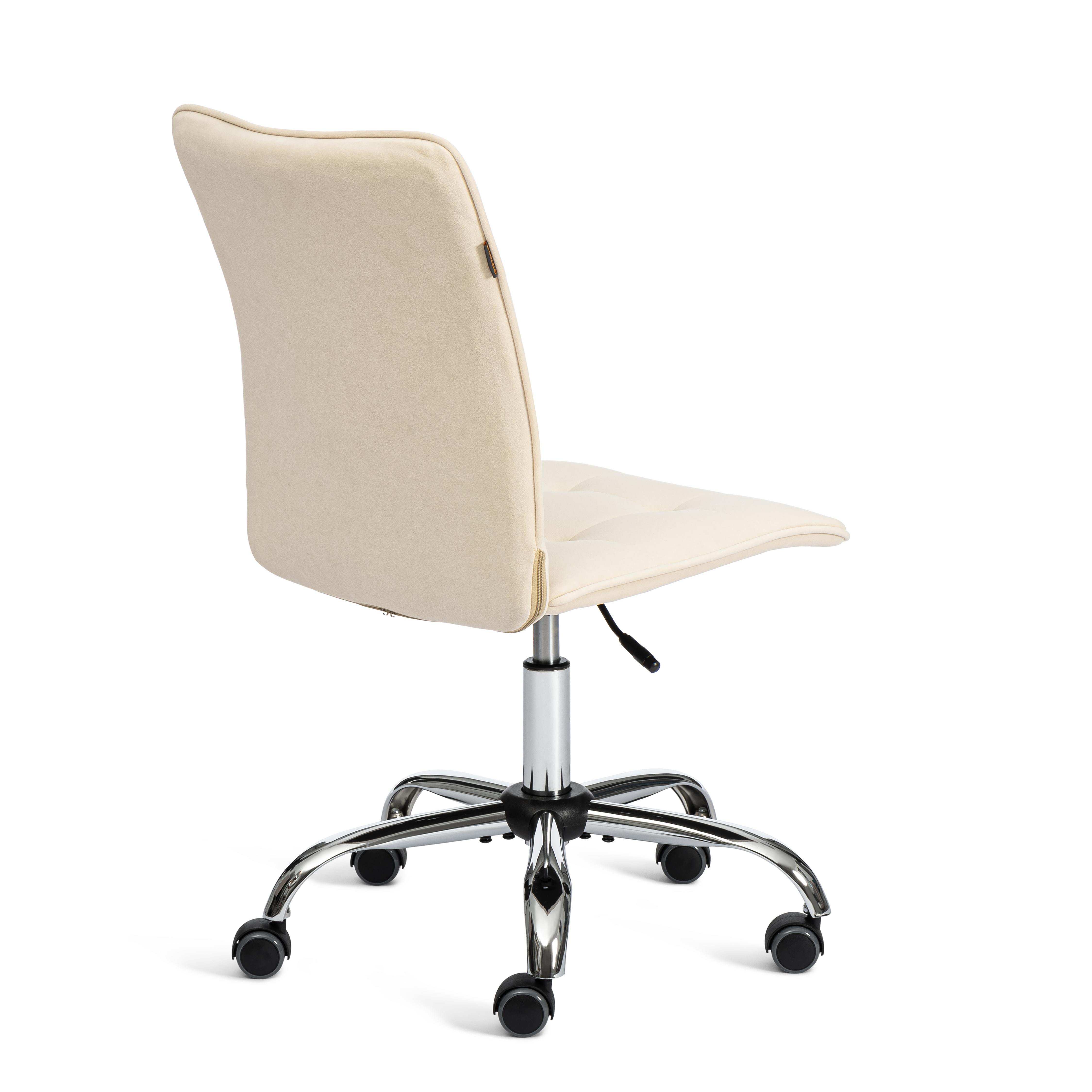 Компьютерное кресло TETCHAIR флок молочный - фото 9