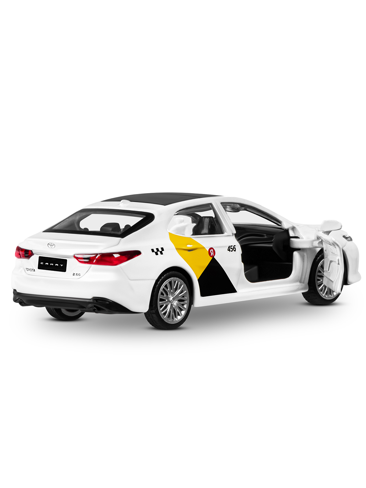 Автомобиль Яндекс GO Toyota Camry Такси 1:43 JB1251484 - фото 14