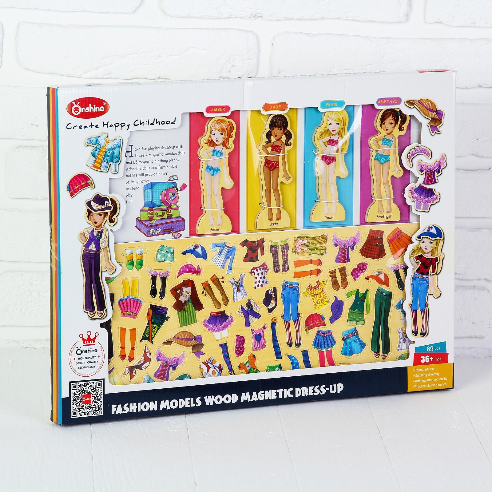 Игра магнитная Sima-Land Модные девчонки - фото 6