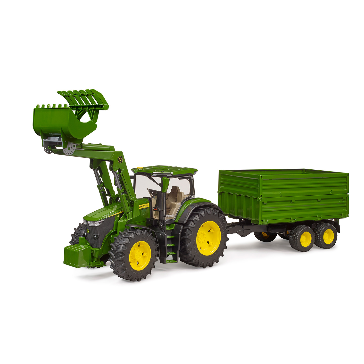 Трактор Bruder John Deere 03-155 - фото 3