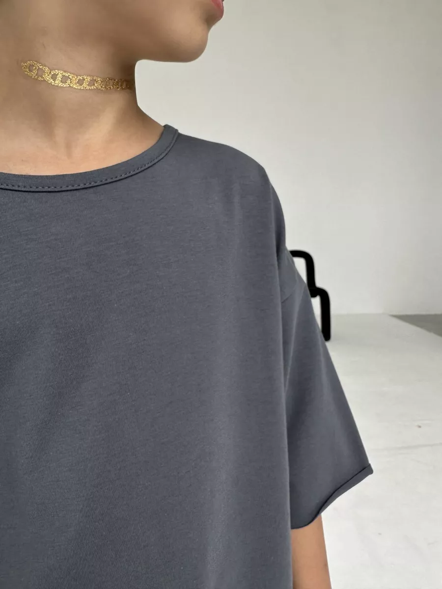 Футболка ROOMY ESSENCE BASICshirt/graf - фото 9