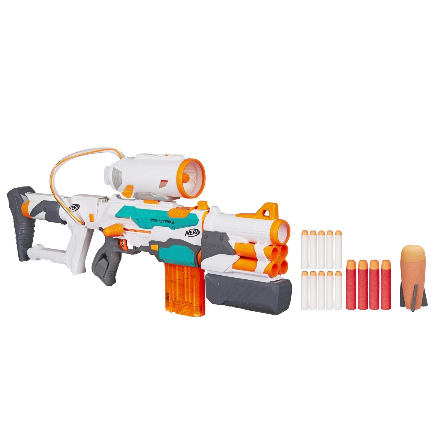 Бластер Nerf Modulus Tri Strike - фото 1