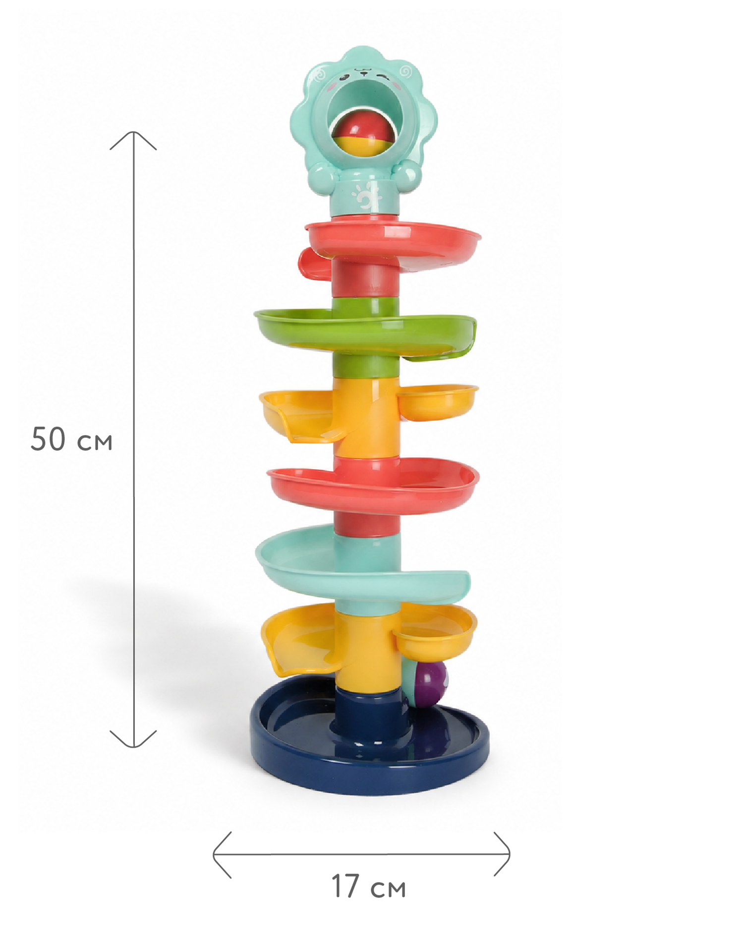 Игрушка BabyGo развивающий центр Лабиринт с шариками - фото 6