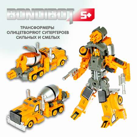 Фигурка Bondibon трансформер Робот Машина 2в1