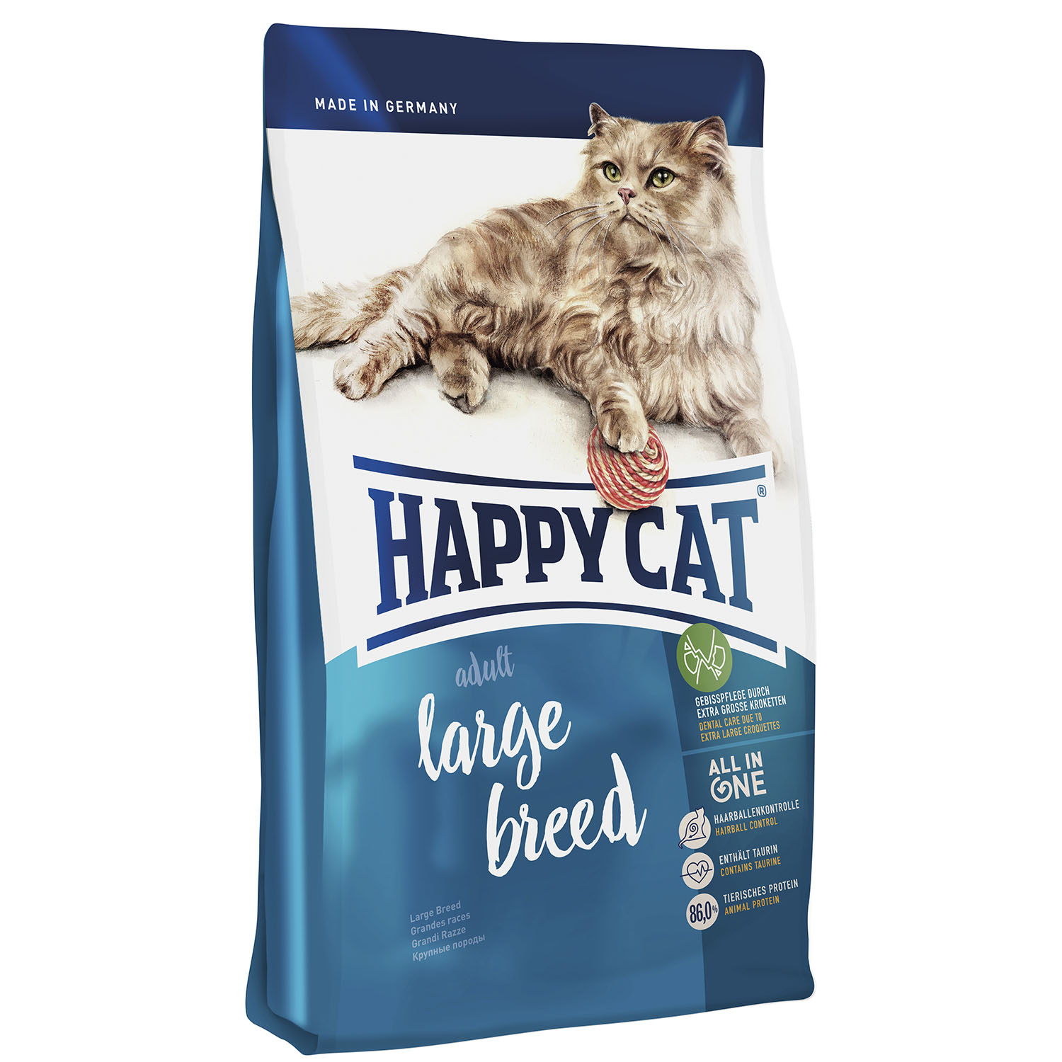 Корм сухой для кошек Happy Cat Supreme 4кг крупных пород XL - фото 1