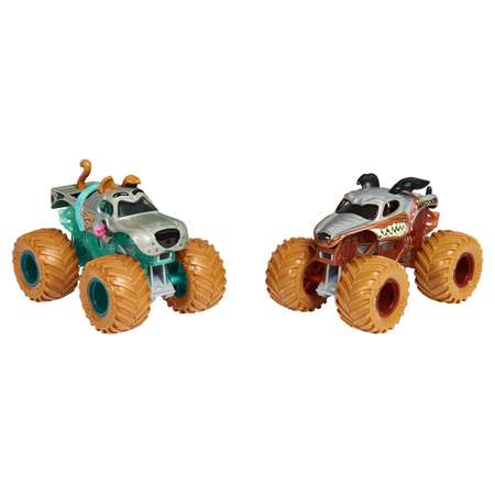 Игровой набор Monster Jam 2шт 1:64