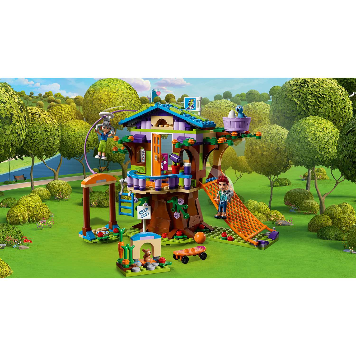 Конструктор LEGO Friends Домик Мии на дереве блочный - фото 4