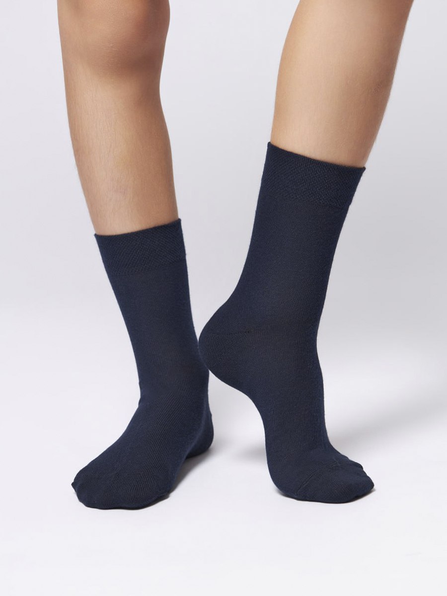 Носки 4 пары ALEX YVN J-5501-4 син.черн. - фото 2