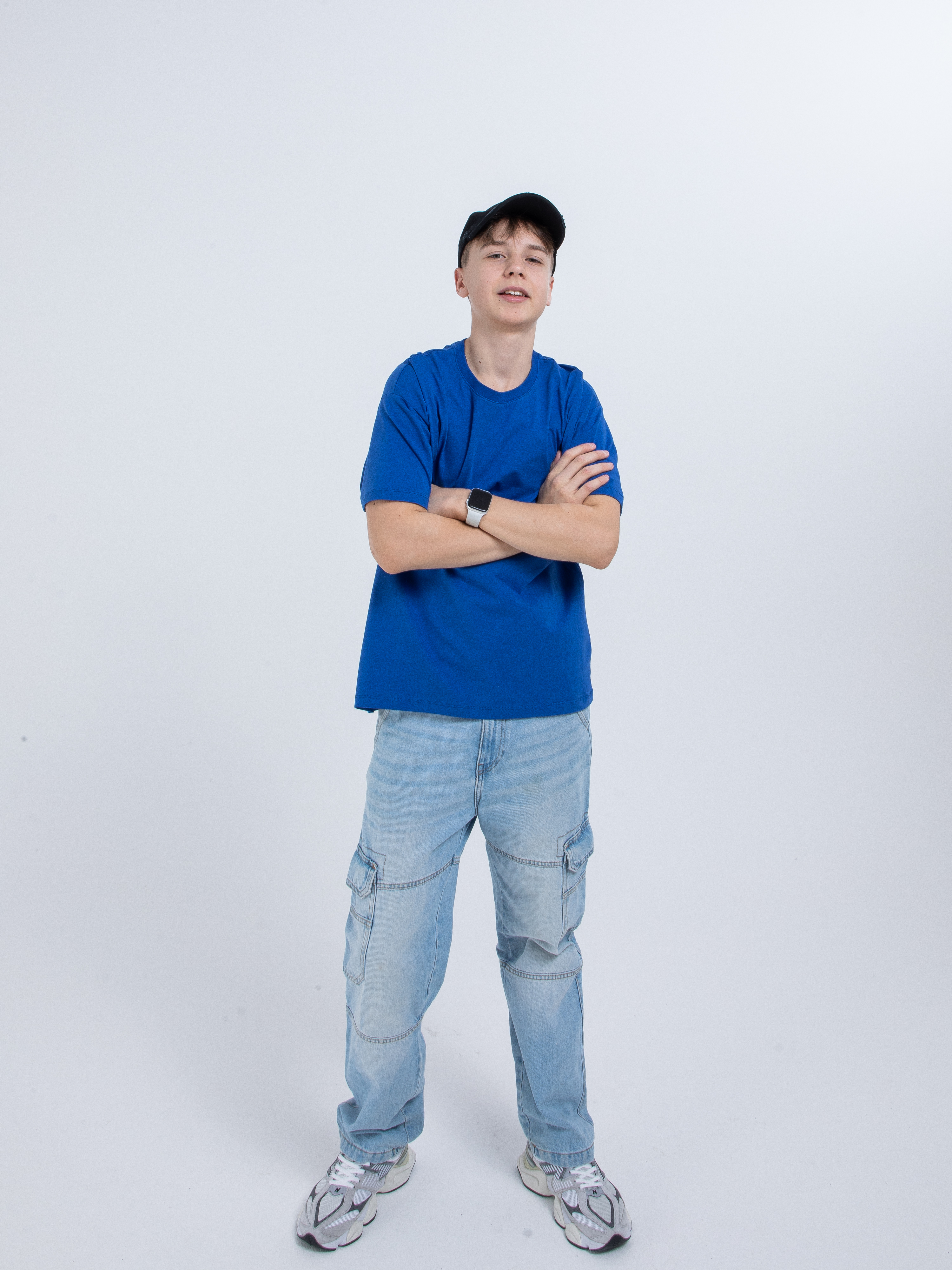 Футболка STELLA MODA 11601._электрик - фото 14