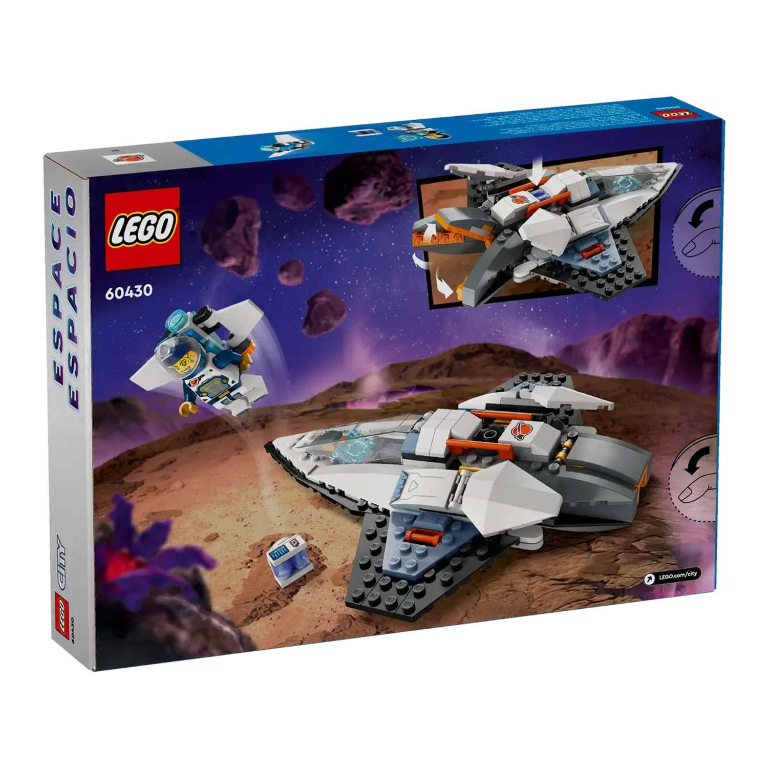 Конструктор LEGO City Interstellar Spaceship блочный - фото 6