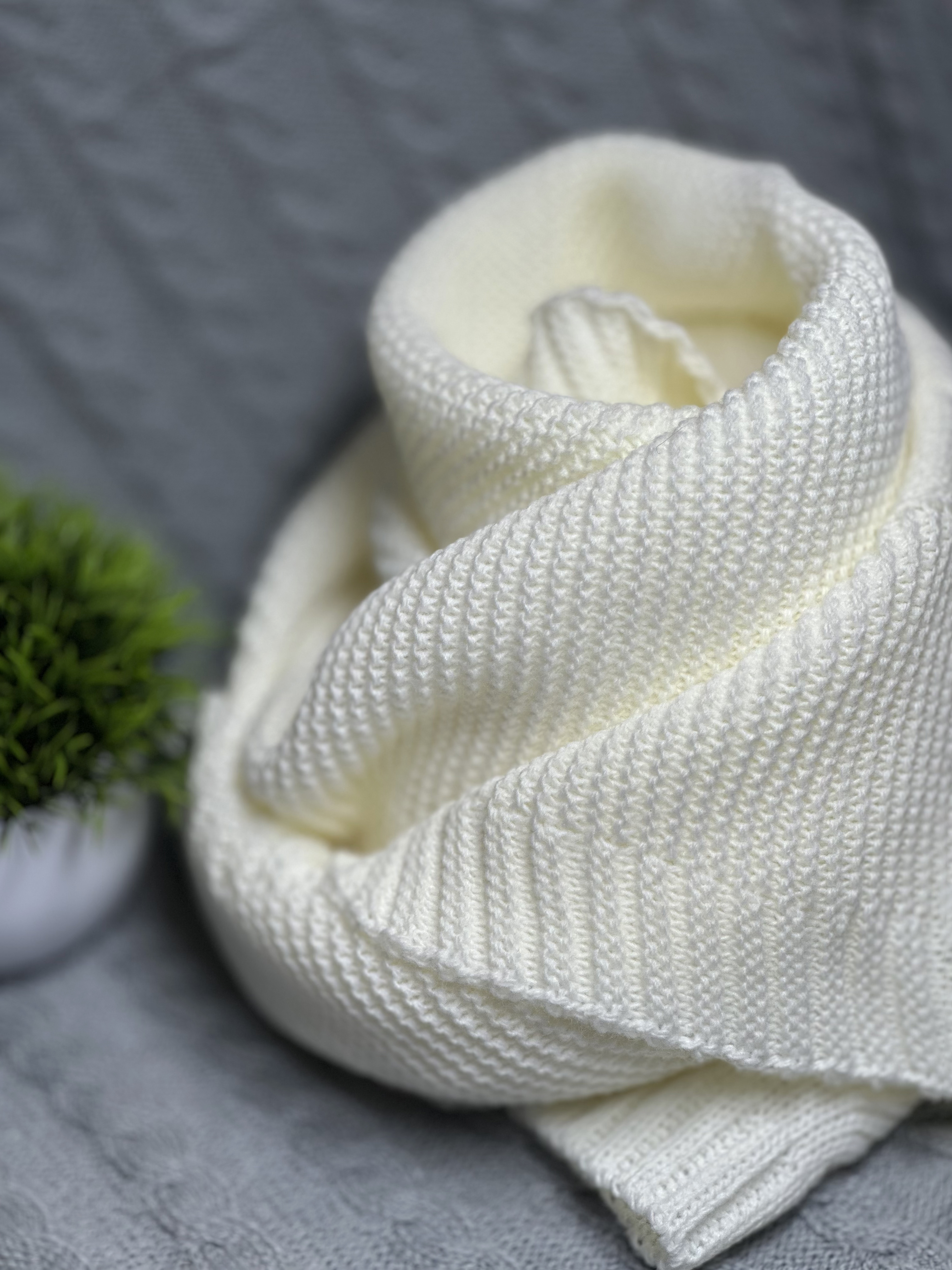 Плед RinaAmari 100 x 100 см шерсть - фото 3