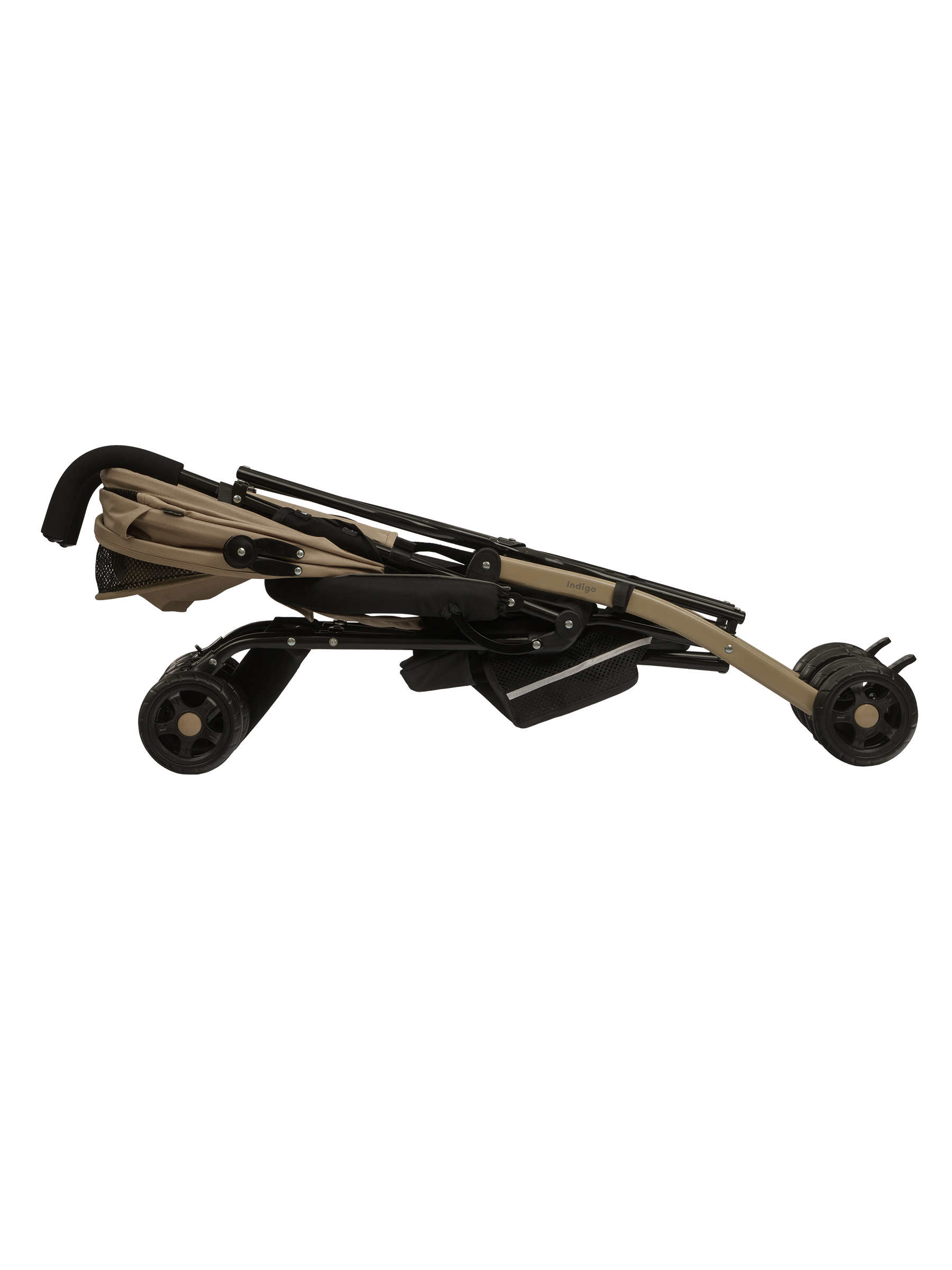 Коляска прогулочная Indigo Bono бежевый - фото 17