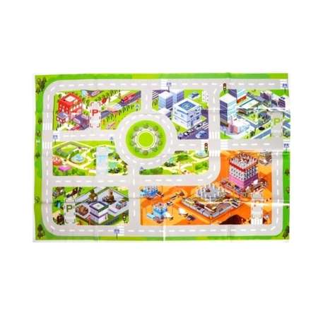 Игровой набор SHARKTOYS машинок и вертолёт