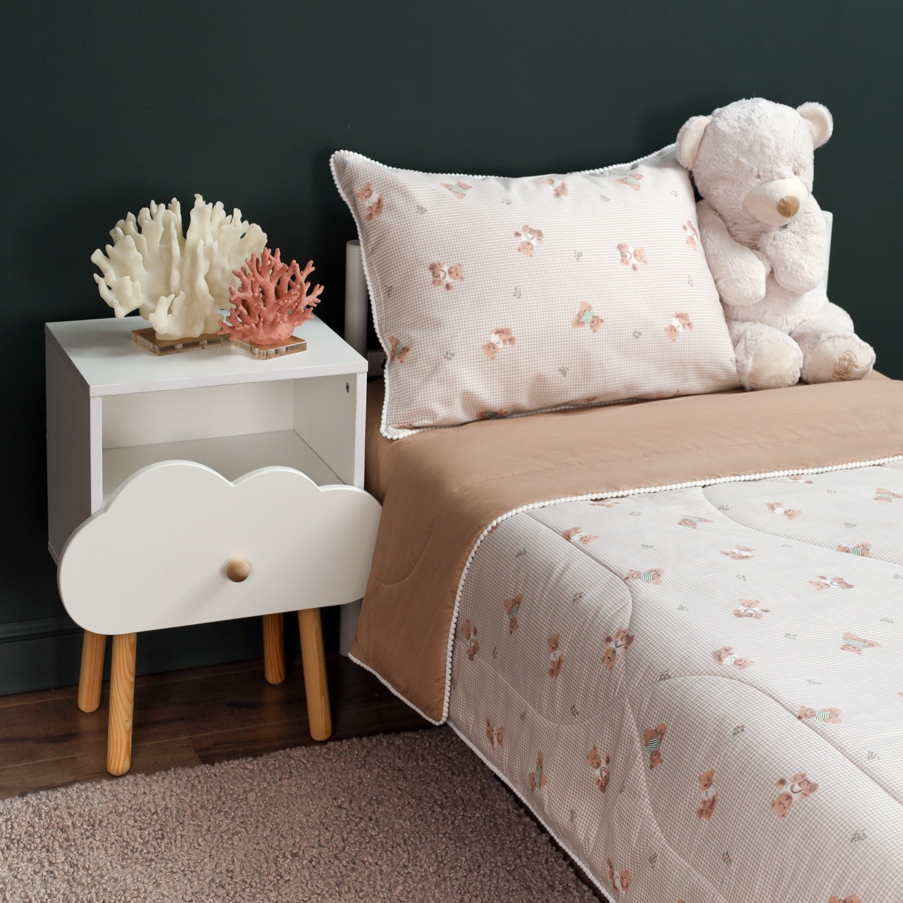 Комплект постельного белья Sofi de Marko Паддингтон(лиловый) полутораспальный 3 предм. - фото 2