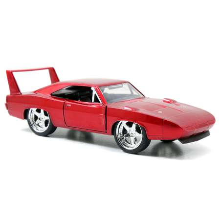 Автомобиль Fast and Furious Dodge Charger Daytona-Free Rolling 1:32 красный