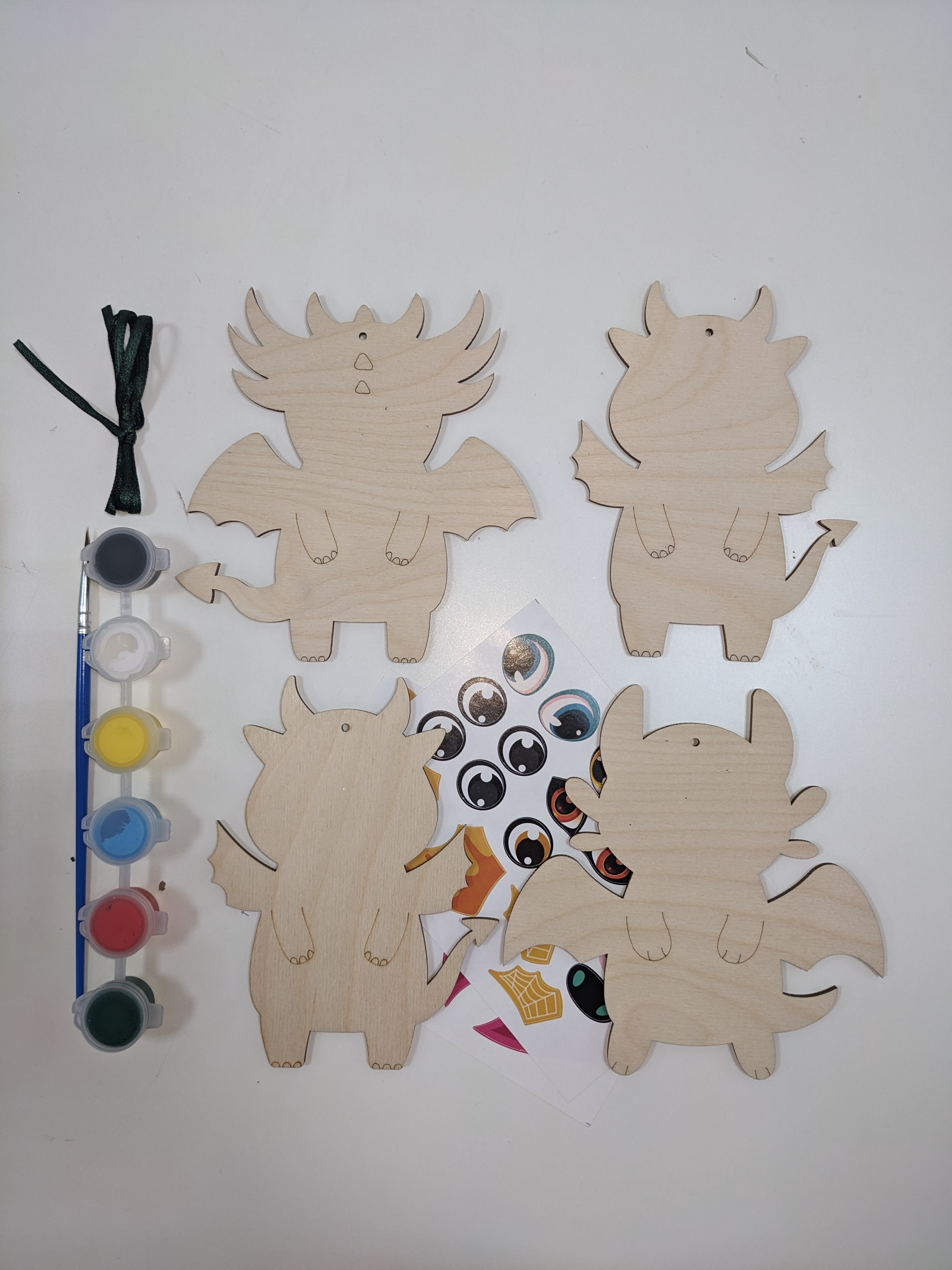 Набор для творчества HappyLine Декор Креативные дракончики роспись красками - фото 6