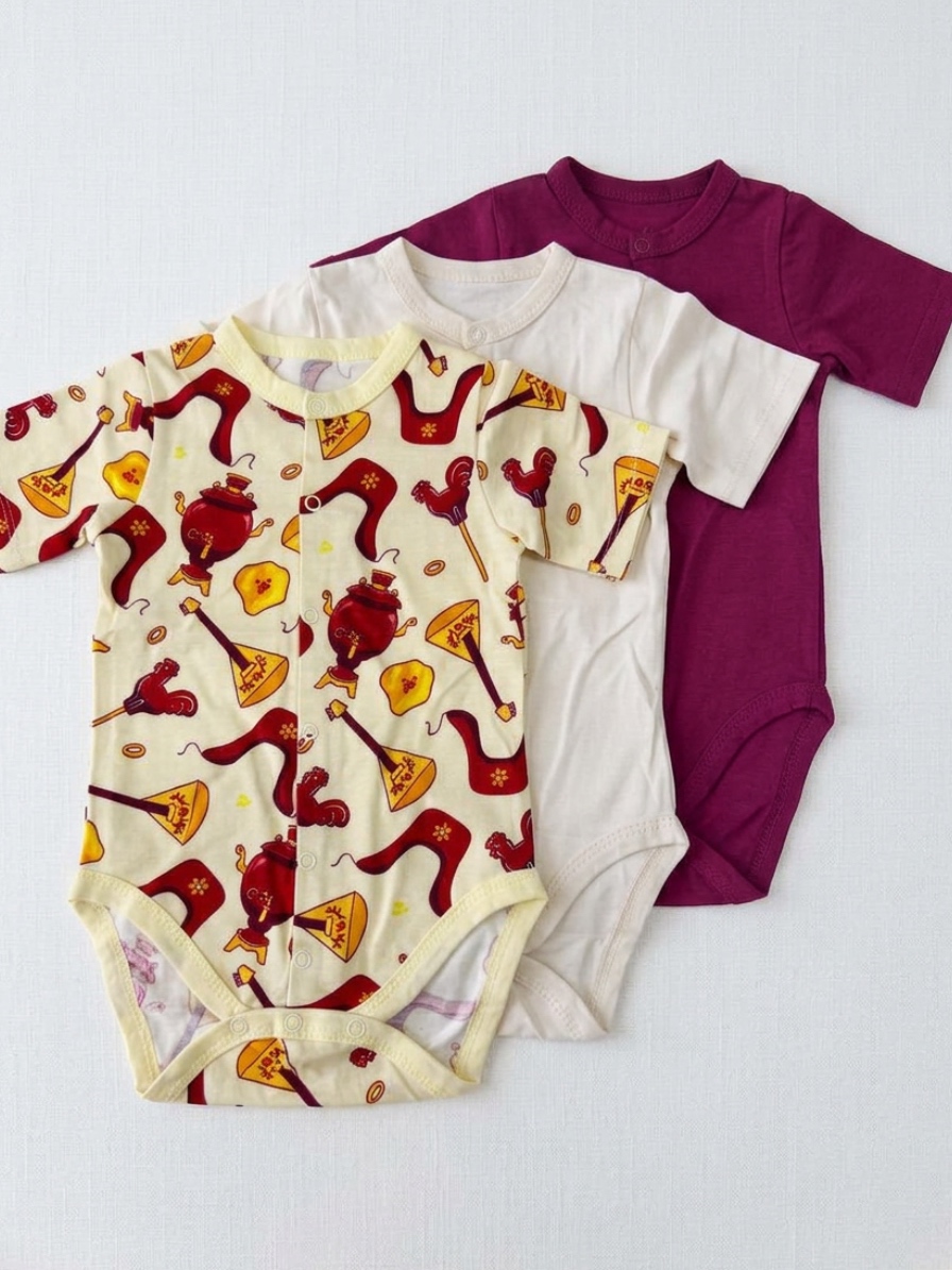 Боди 3 шт MIKO YUMI Body-медведи - фото 1
