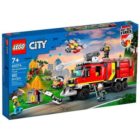 Конструктор LEGO City Пожарная машина блочный
