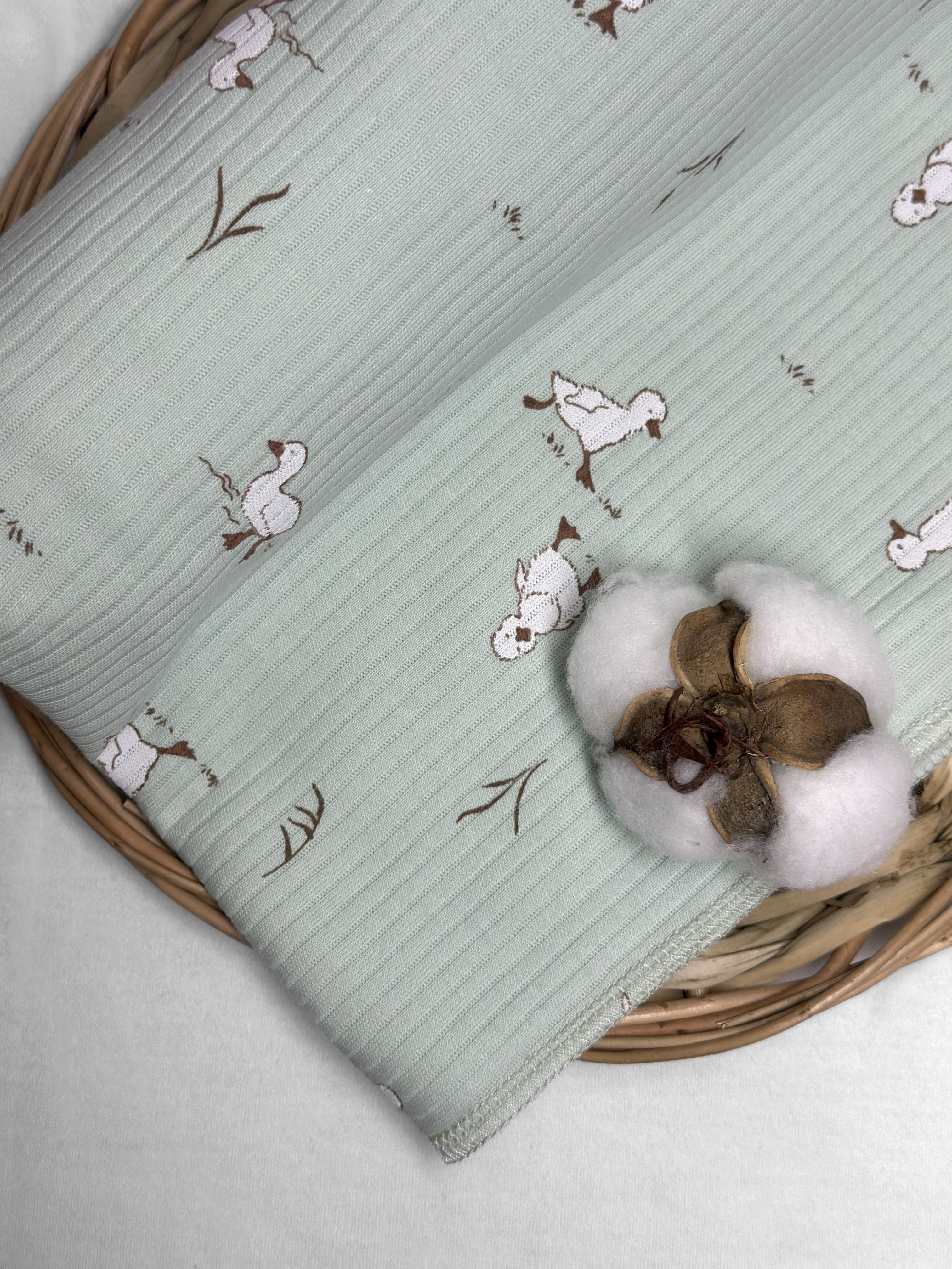 Пелёнка RinaAmari в рубчик 85х130 см - фото 4