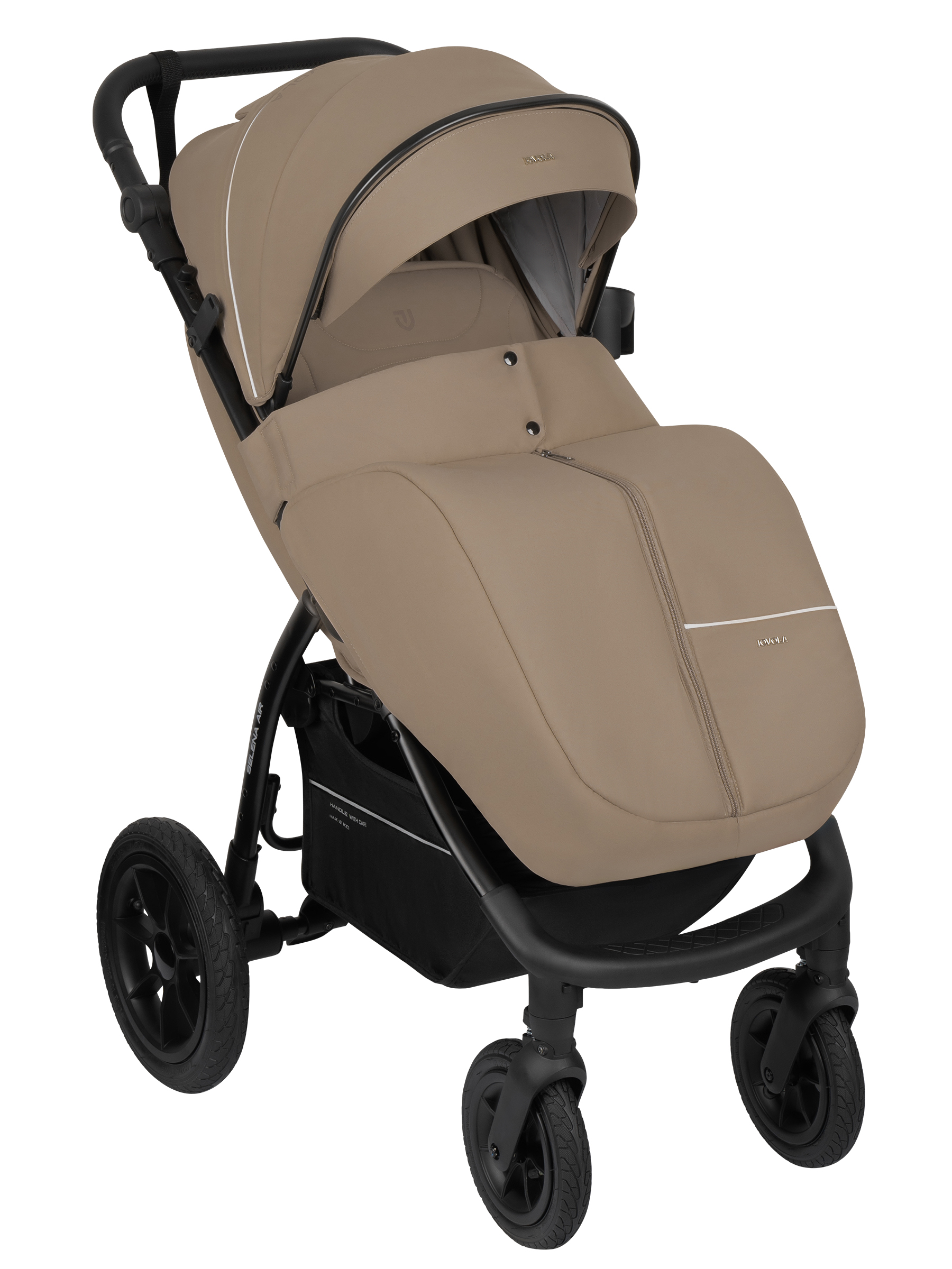 Коляска прогулочная JOVOLA Selena Air new бежевый - фото 2