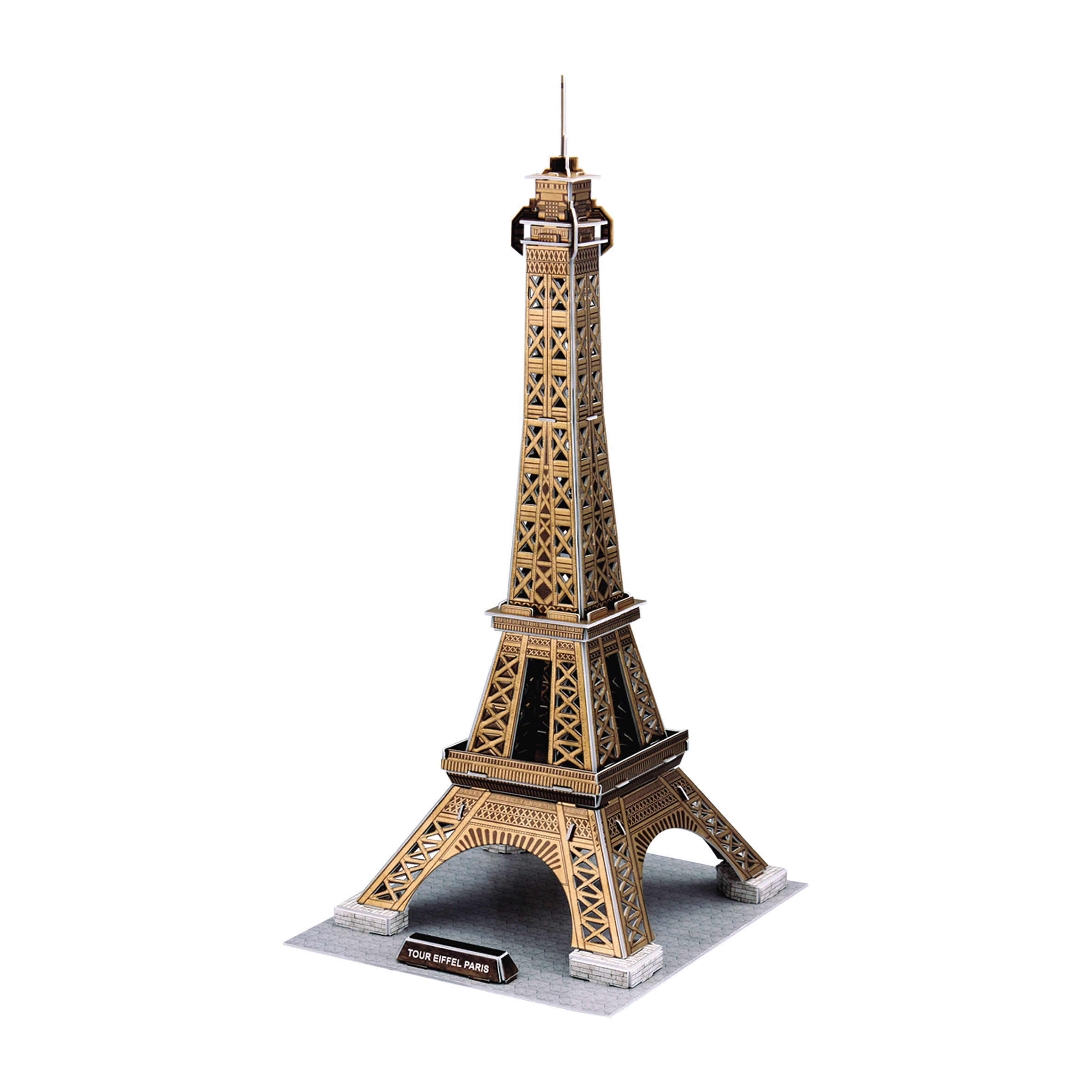 Пазл 3D CubicFun Эйфелева башня 39 деталей - фото 7