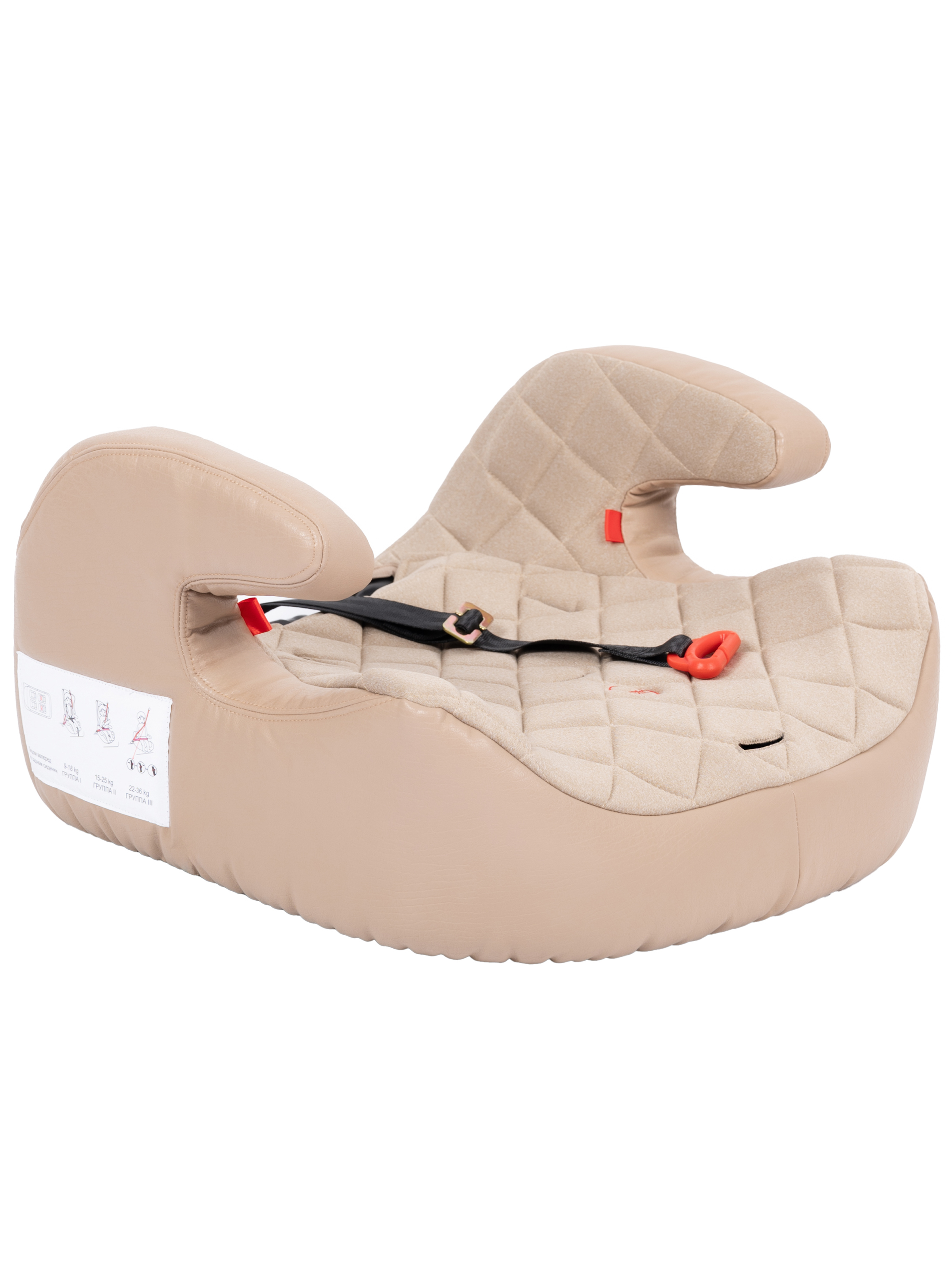 Автокресло Kingbaby Legend 1/2/3 (9-36 кг) бежевый - фото 15