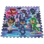 Коврик-пазл PJ masks 9 сегментов