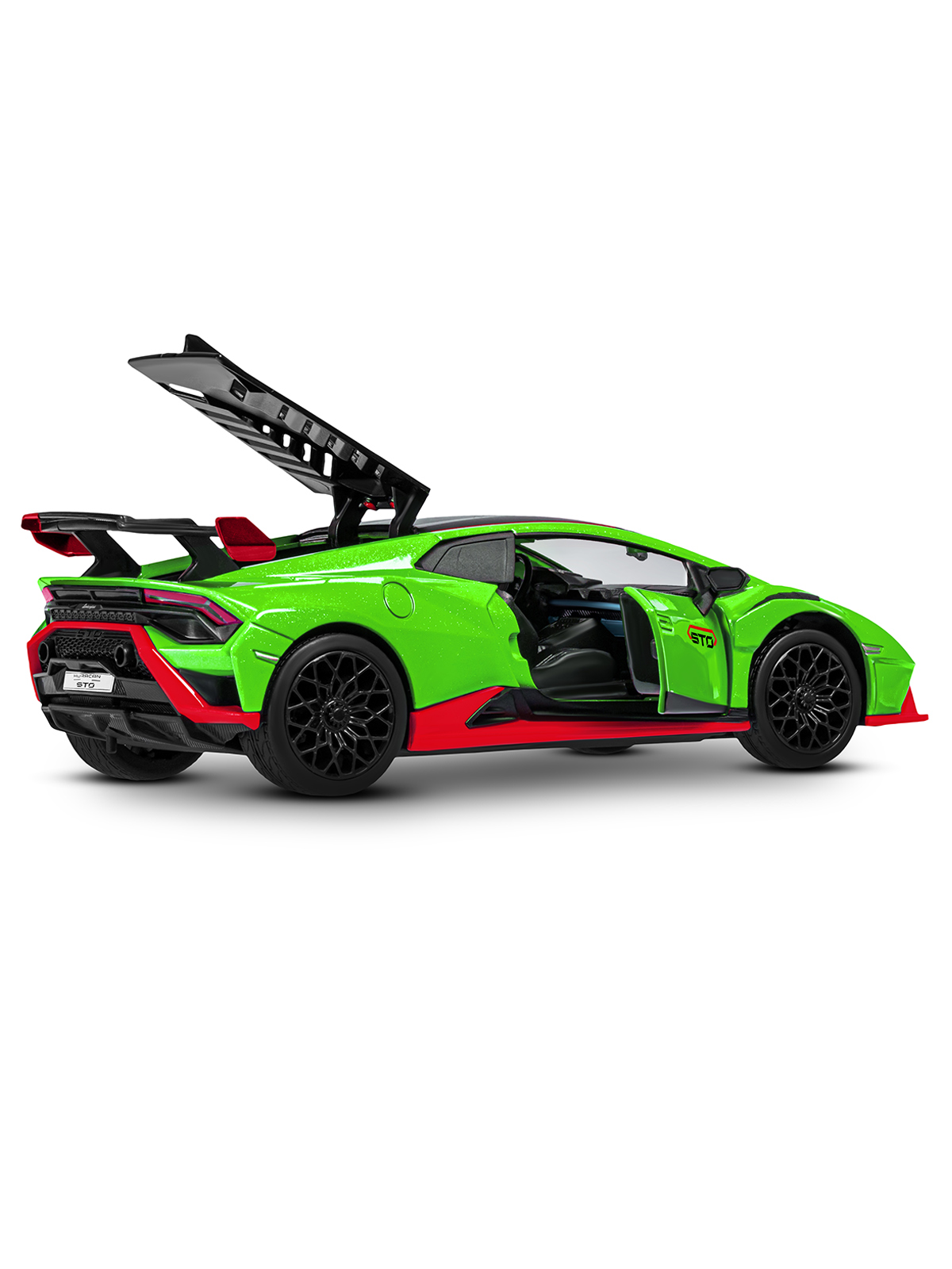 Автомобиль АВТОпанорама Lamborghini Huracan STO 1:24 JB1251760 - фото 26