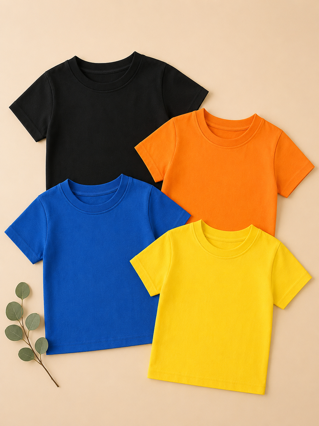 Футболка 4 шт BONITO KIDS Футболки КП №2 BK0165 BK0166 BK0169 ОЖЭЧ - фото 1