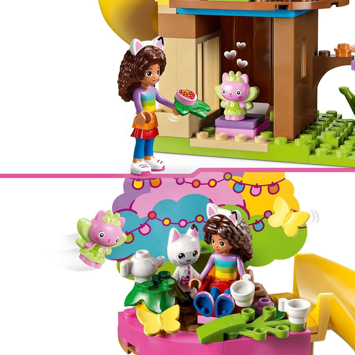 Конструктор LEGO Gabbys Dollhouse Kitty Fairys Garden Party 130 дет. - фото 5