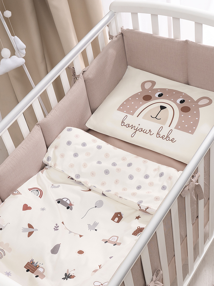 Комплект постельного белья Perina Bonjour Bebe 3 предм. - фото 9