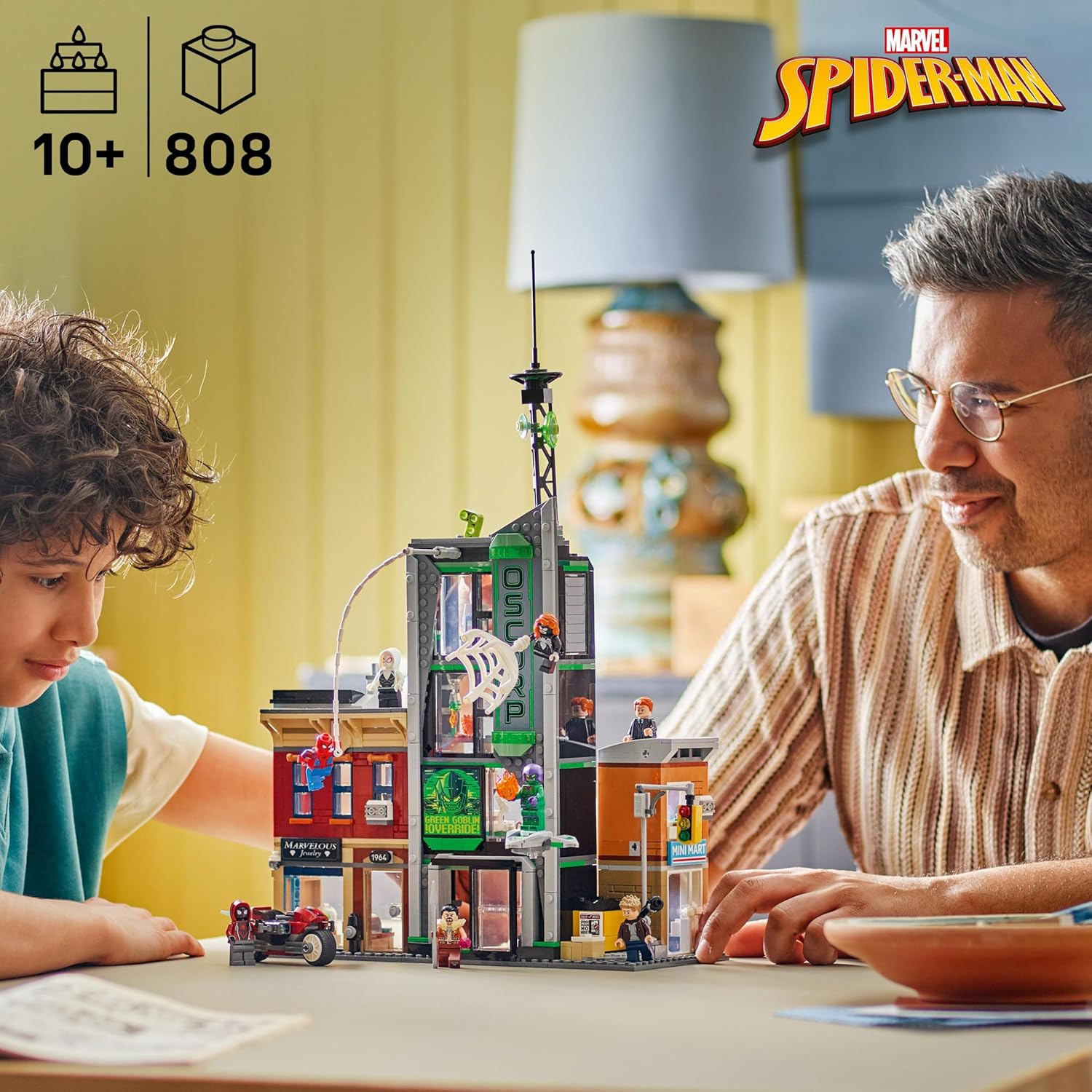Конструктор LEGO Marvel Super Heroes Человек-паук против Оскорпа 808 дет. - фото 6
