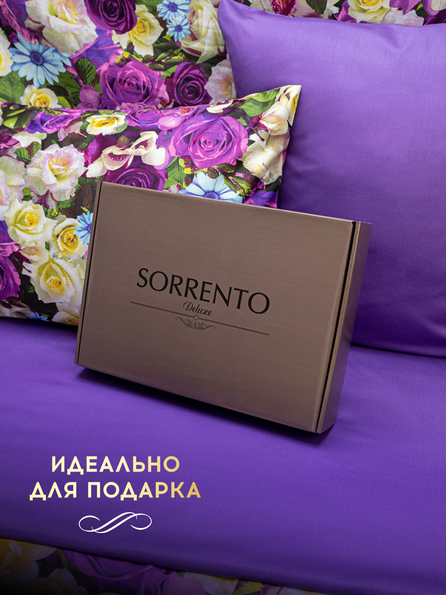 Комплект постельного белья SORRENTO DELUXE Малифисента евро 6 предм. - фото 5