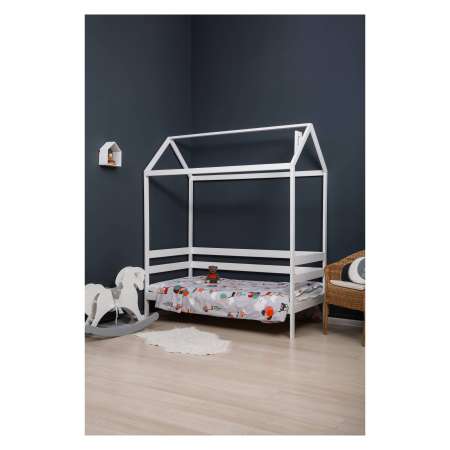 Пододеяльник на молнии ВОМБАТИК Classic Collection Лисята ткань поплин 215х148 см