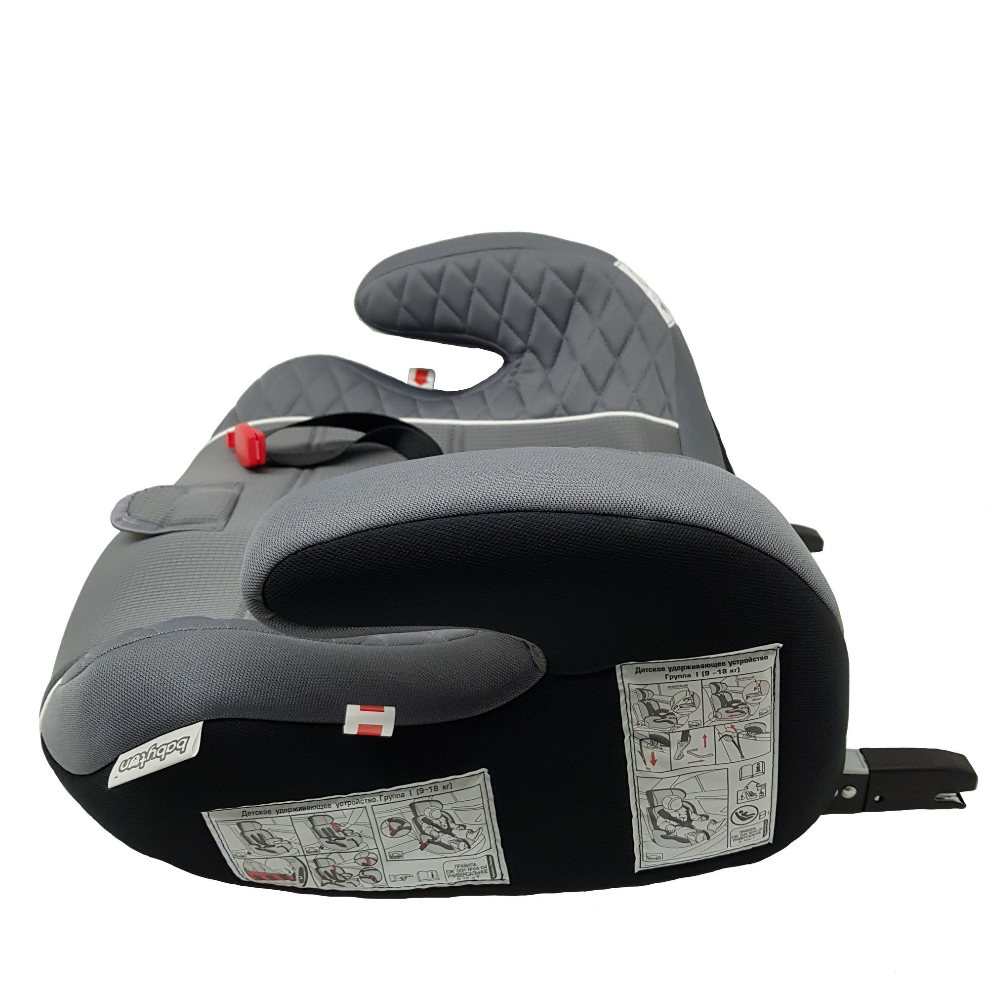 Автокресло Babyton Quest Fix Isofix 1/2/3 (9-36 кг) серый - фото 11