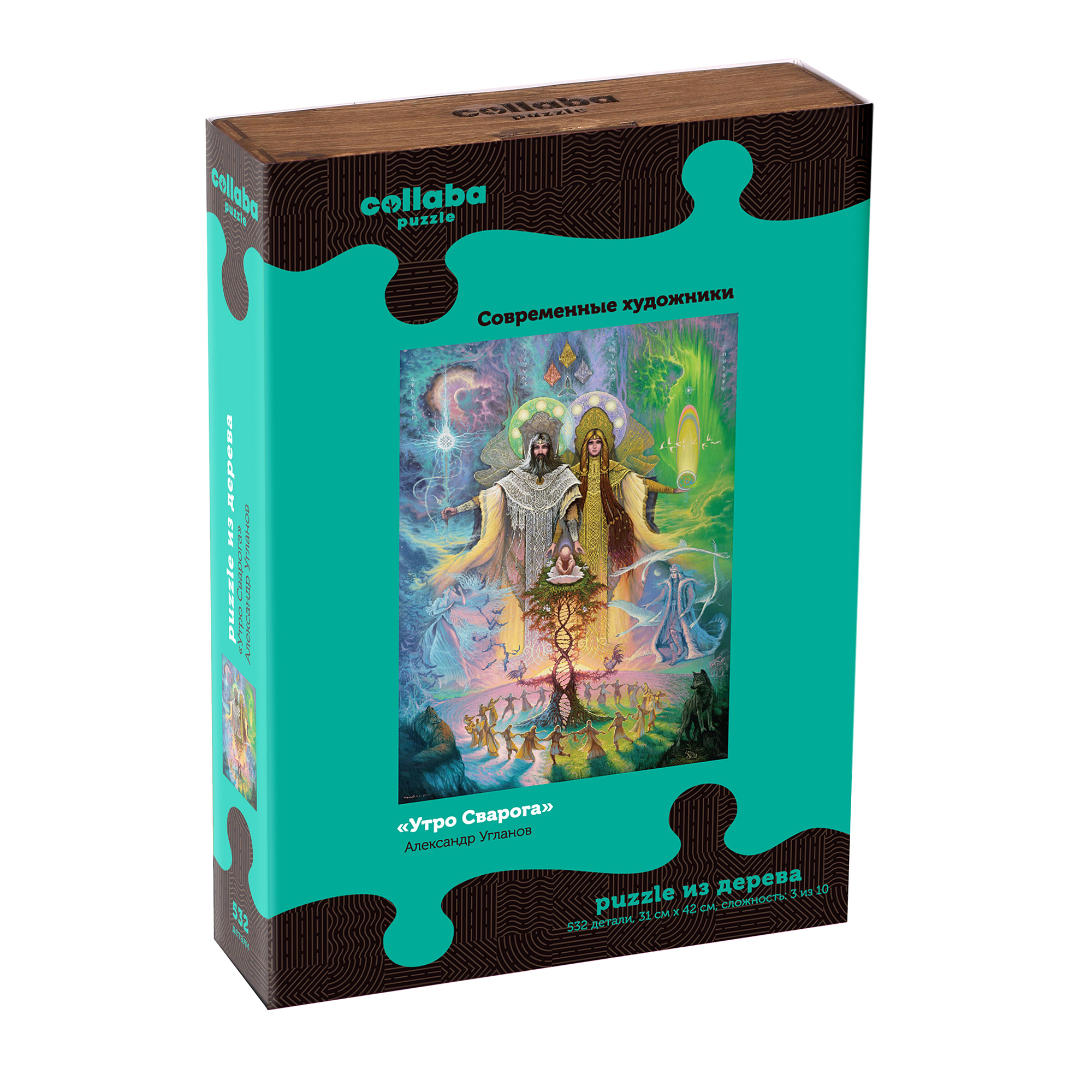 Пазл Collaba puzzle деревянный - фото 9