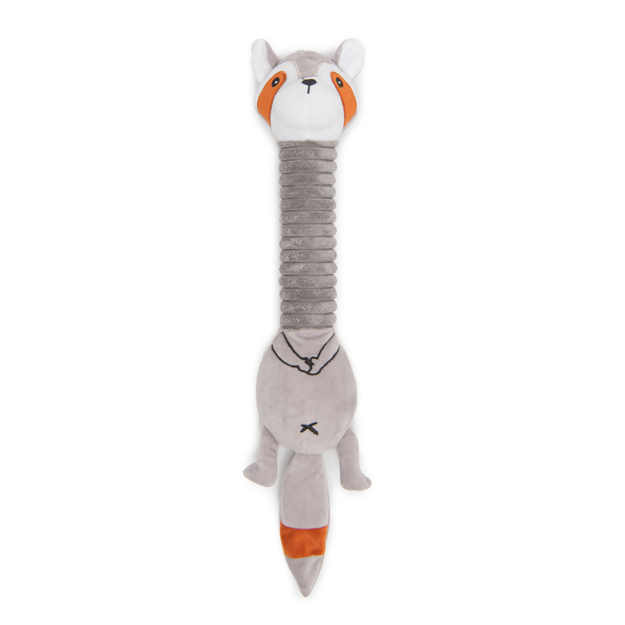 Игрушка для собак Barbaks Енот-длинношей хрустит шуршит гудит 52см - фото 1
