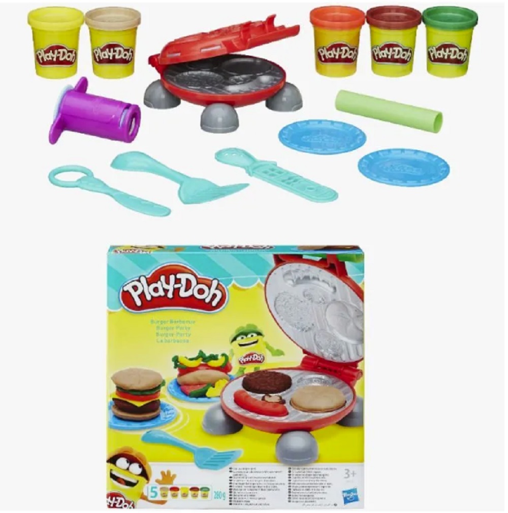 Пластилин ТОТОША Плейдо Гамбургерная Play-doh - фото 7