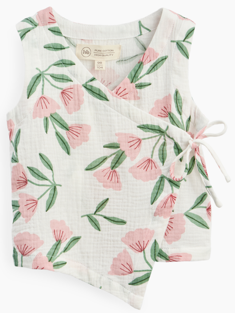 Халат Happy Baby 88194_pink flower - фото 23