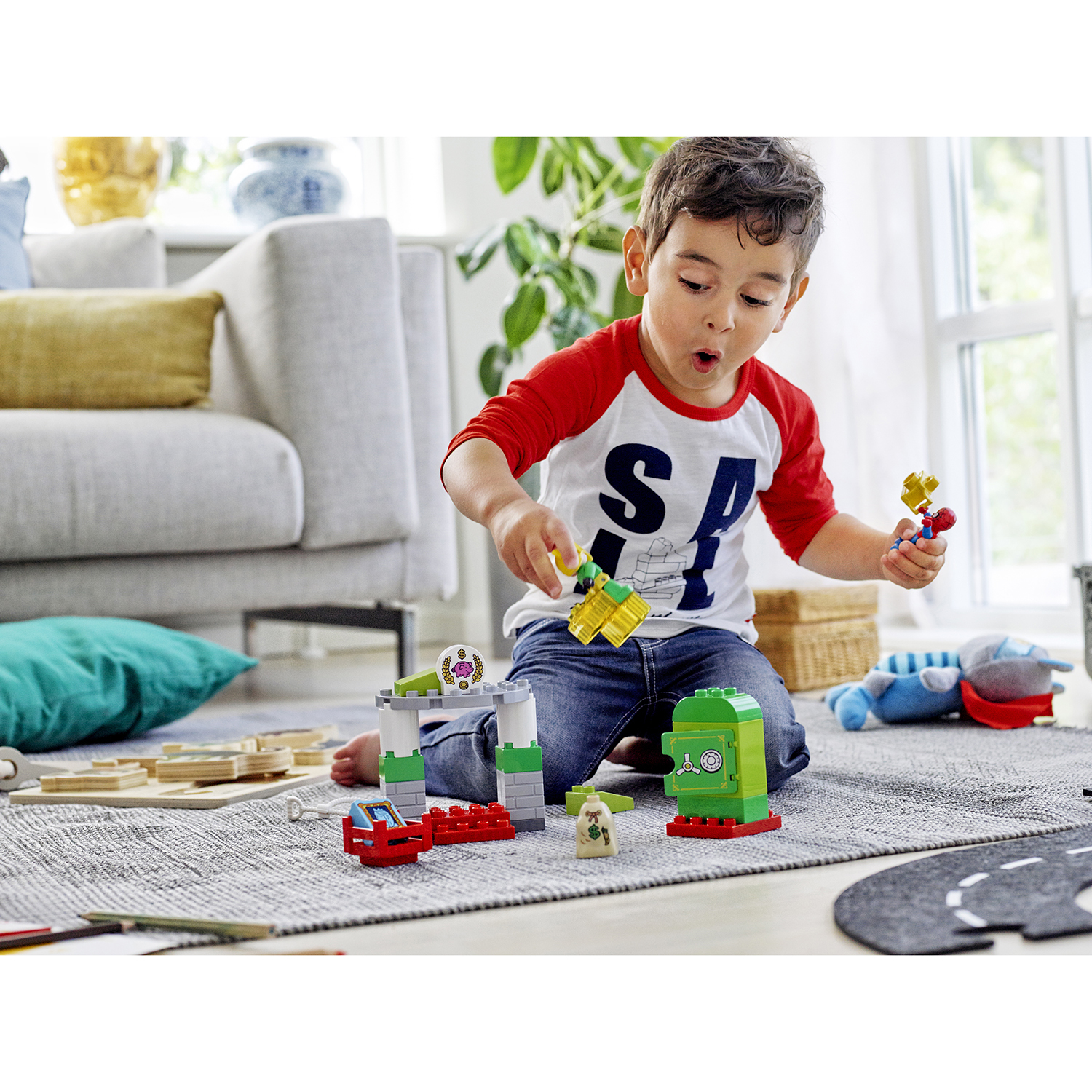 Конструктор LEGO DUPLO Человек-паук против Электро блочный - фото 4