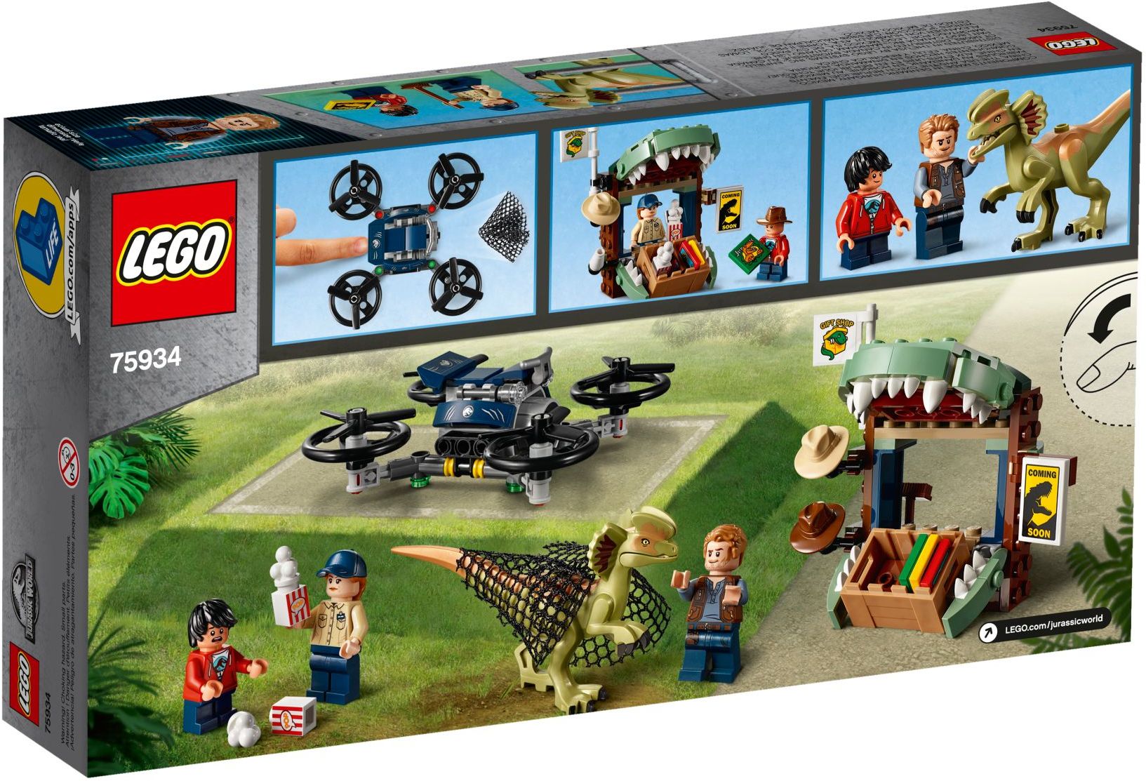 Конструктор LEGO Jurassic World 75934 168 дет. - фото 4