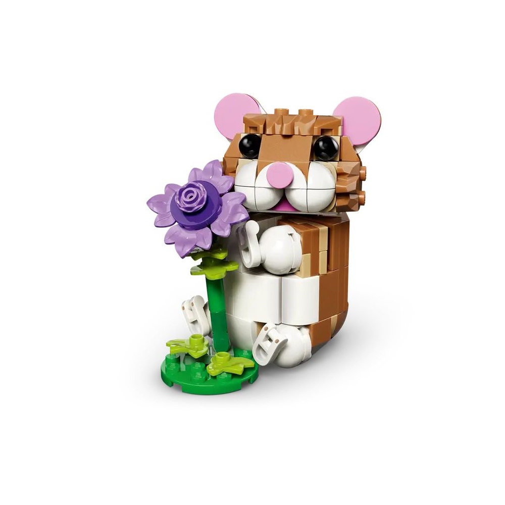 Конструктор LEGO Creator Милый хомячок с цветком 166 дет. - фото 2