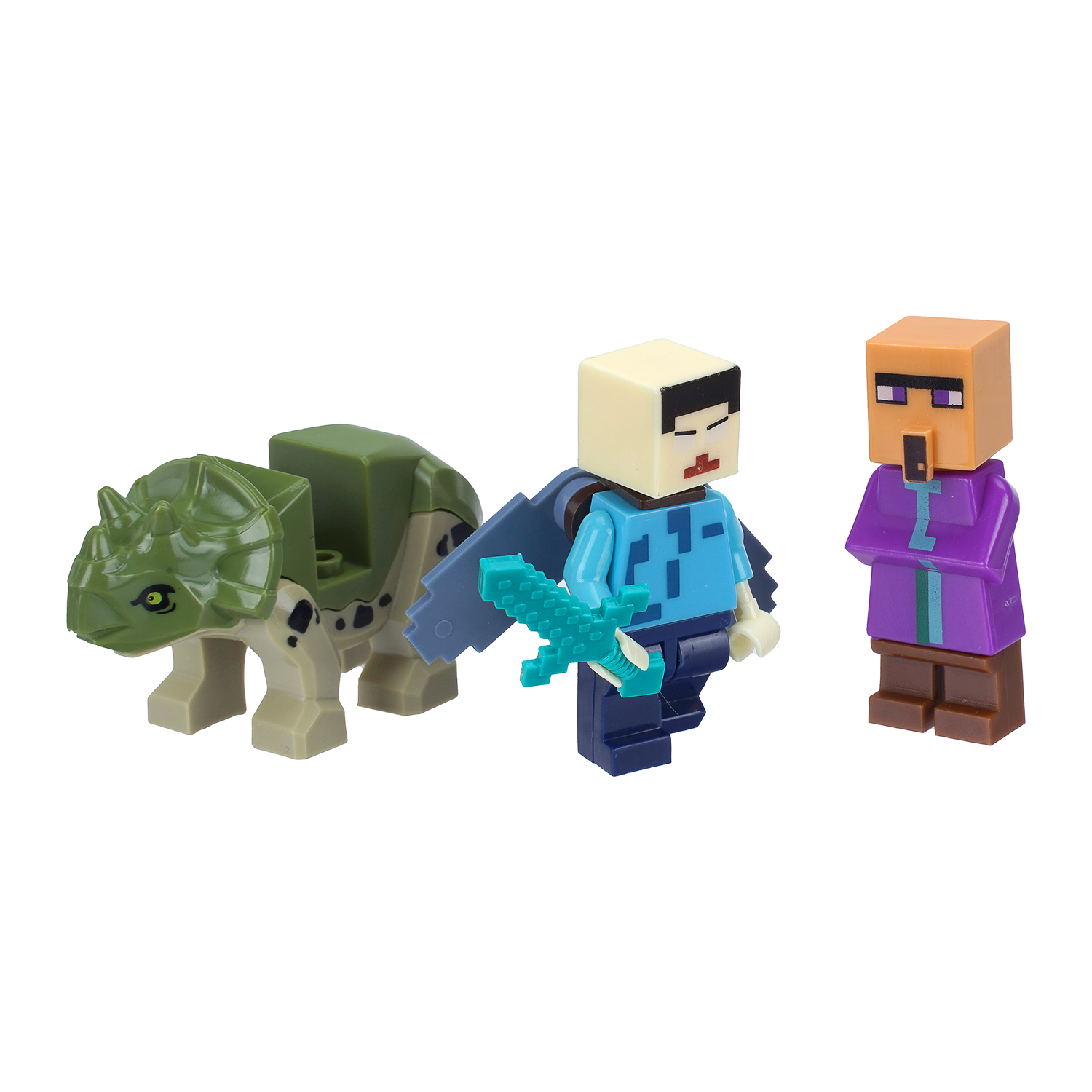 Конструктор Город мастеров Фигурки Мой мир 3 дет. - фото 4