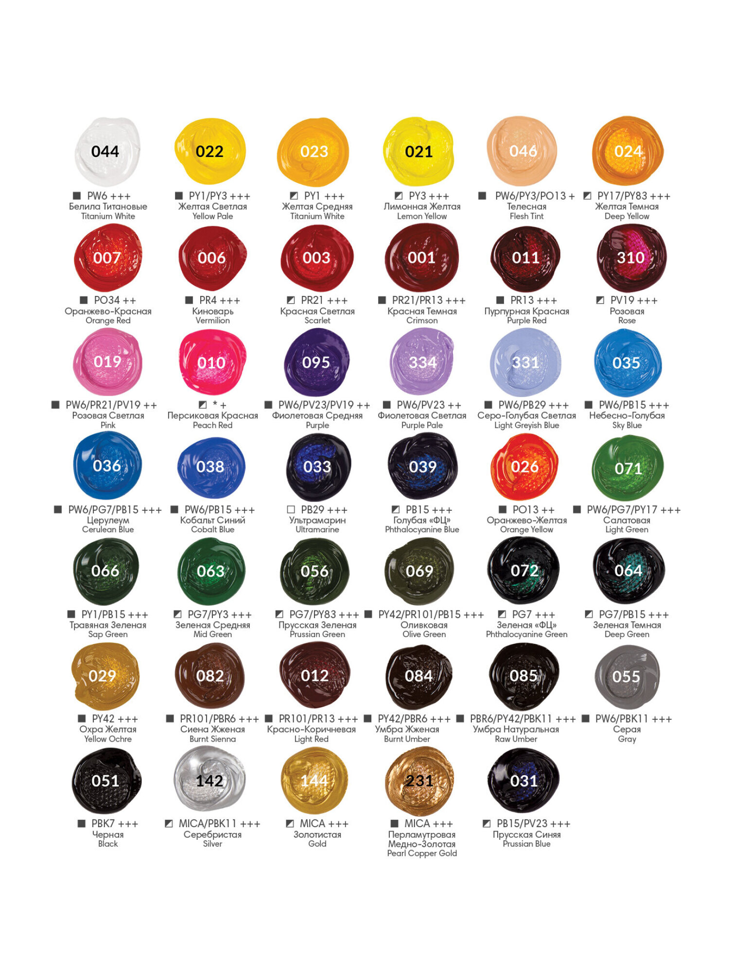 Краски акриловые Brauberg 48 цв. - фото 15