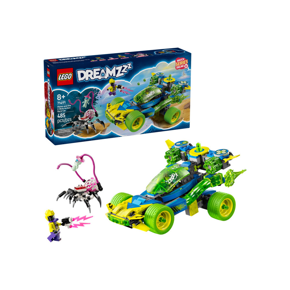 Конструктор LEGO DREAMZzz Матео и гоночная машина Z-Blob 485 дет. - фото 1