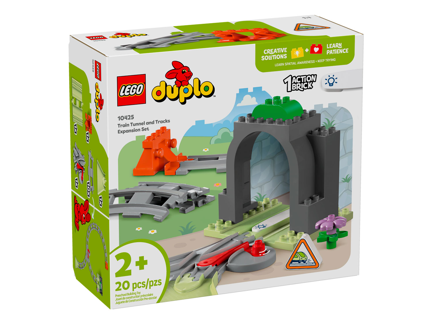 Конструктор LEGO DUPLO Железнодорожный туннель 10425 20 дет. - фото 9